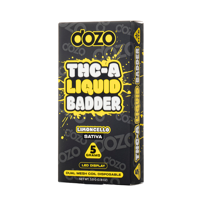 einweg vape amazon DOZO THC-A Liquid Badder Disposable 5G $23.99