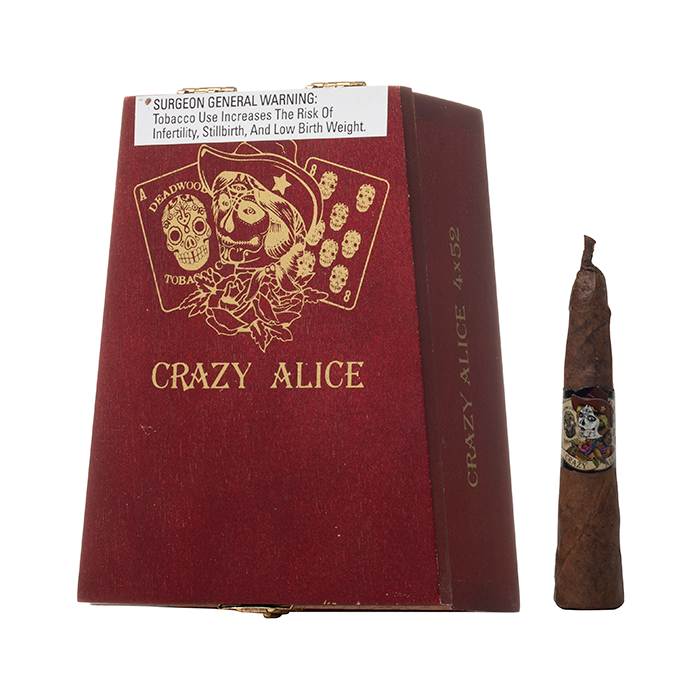 Drew Estate Deadwood Tobacco Crazy Alice Pyramid Cigars