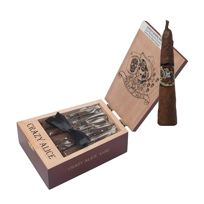 deadwood tobacco crazy alice Drew Estate Deadwood Tobacco Crazy Alice Pyramid Cigars