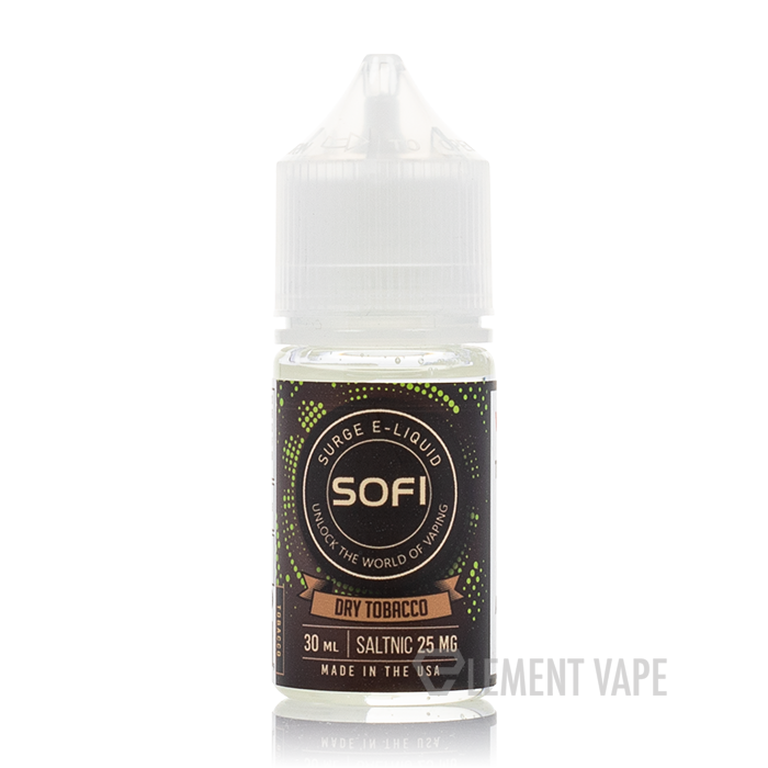 dry tobacco 25mg Dry Tobacco - SOFI SALTS - 30mL dry tobacco 25mg Dry Tobacco - SOFI SALTS - 30mL