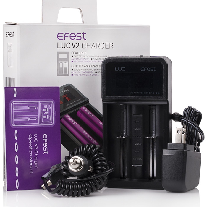 Efest LUC V2 Smart Charger (Purple Box) $23.99