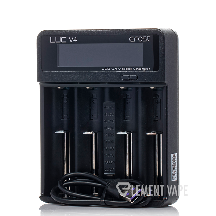 EFest LUC V4 4-Bay LCD Charger | Battery Chargers