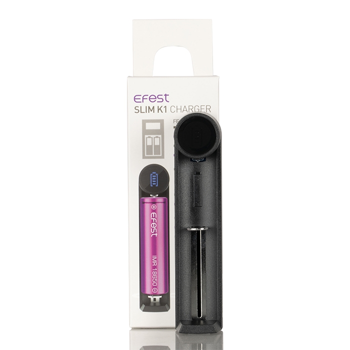 efest vape battery chargers Efest SLIM K1 Battery Travel Charger