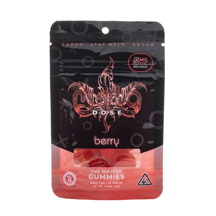 Eighty Six Delta 9 Melo Dose Gummies 50mg $8.99