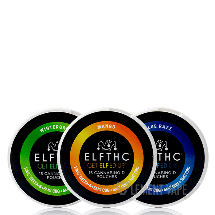 ELF THC D8 + CBG + CBN + CBC Cannabinoid Pouches 25mg $9.99