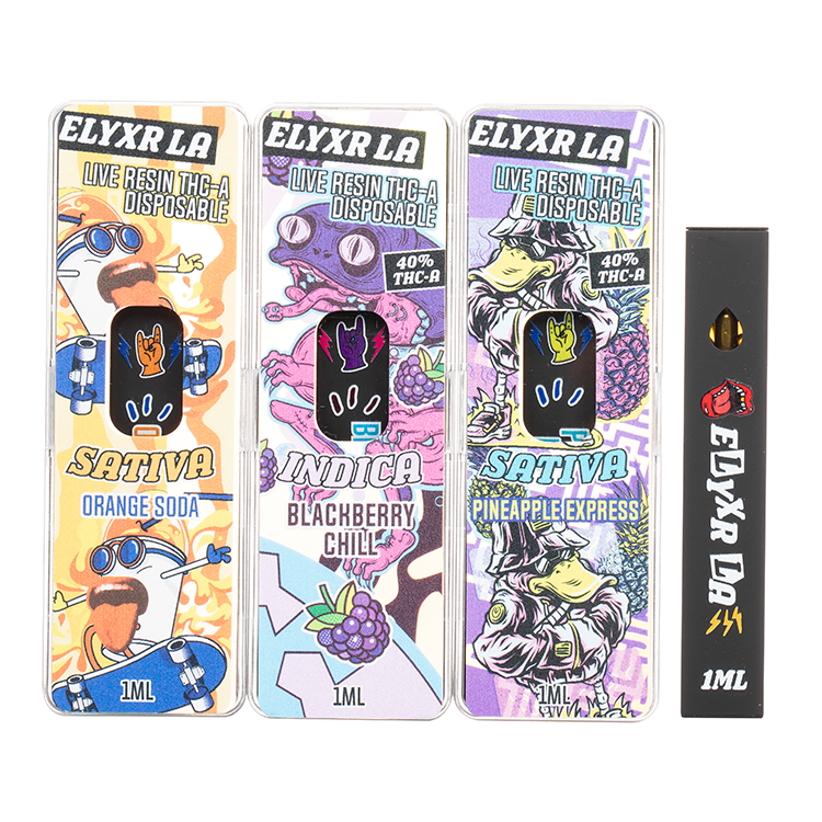 ELYXR THC-A Live Resin Disposable 1G - $49.90