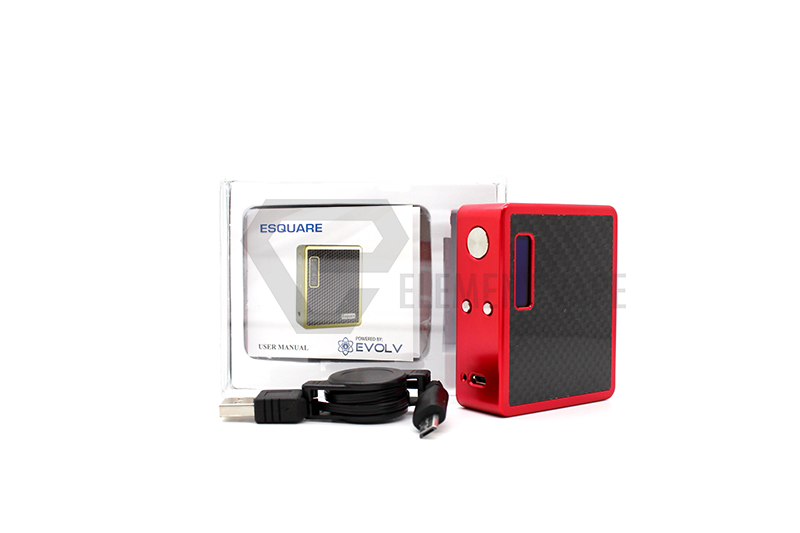 square vape mod ESquare DNA40 TC Box by Lost (MDiscontinued) FLAVORS:OMG-B-POP vaporesso luxe x pod MTL (Mouth to Lung)