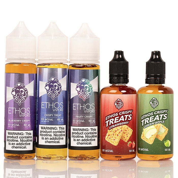 vape juice flavor combos Ethos Vapor Combo Pack (3 Flavors) | Crispy Treats E-Juice