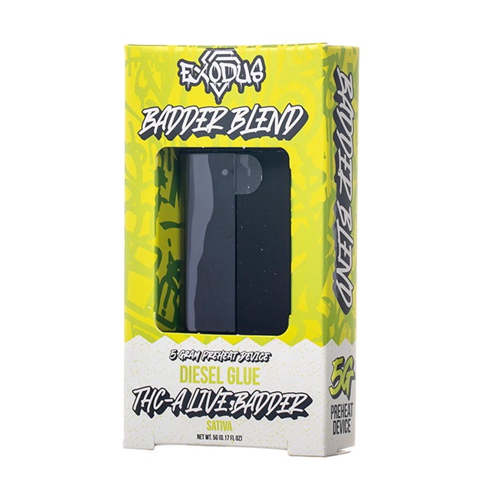 elf bar vape uk Exodus THC-A Live Resin Badder Blend Vaporizer - 5000mg