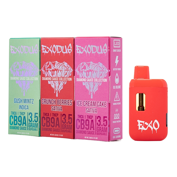 EXODUS Diamond Sauce Collection Disposable 3.5G