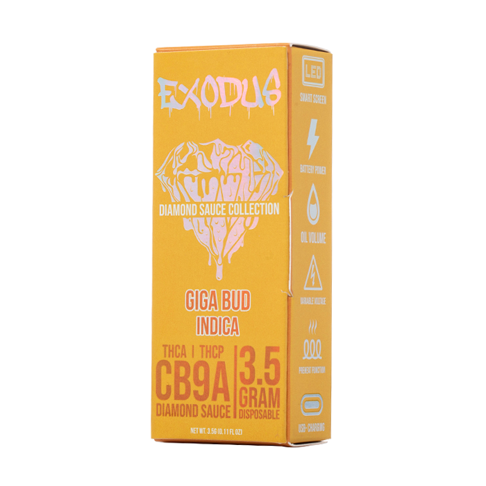 EXODUS Diamond Sauce Collection Disposable 3.5G $19.99