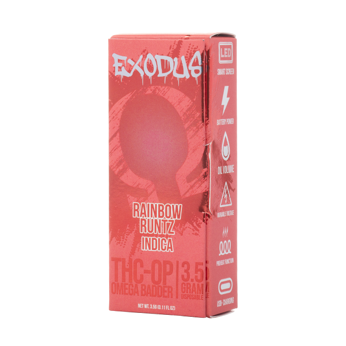 exodus badder blend preheat thca disposable vape 5 grams Exodus Badder Blend Disposable Vape 5g