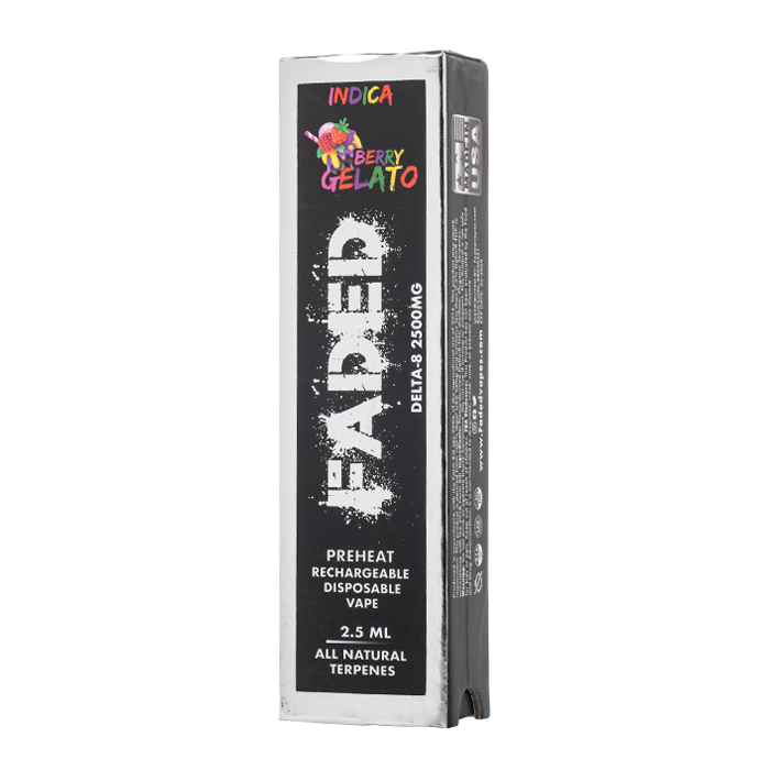 Faded Delta 8 Disposable 2.5G