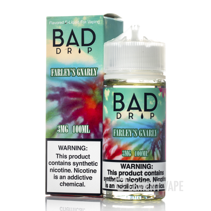 bad drip labs vape juice review Farleys Gnarly Sauce - - 100mL E-liquid flavor:FIZZY STRAWBERRY One Tank Vape We hope you’re all
