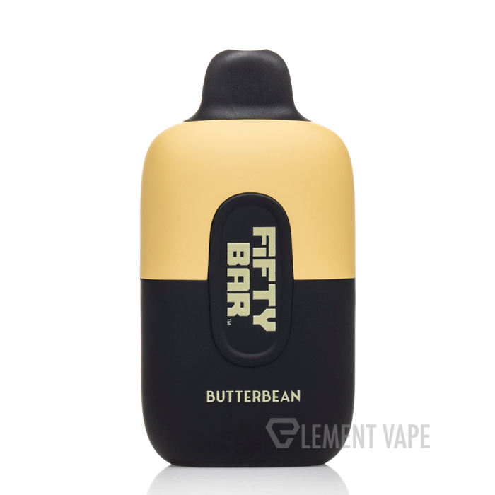fifty bar vape butterbean 6500 Disposable Flavour:LUSH ICE Flavour-Cantaloupe Shop Mr Fog Vapes