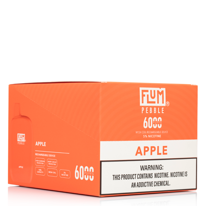 elf bar vape uk Flum Pebble 6000 Puffs Rechargeable Disposable Vape – 14ML
