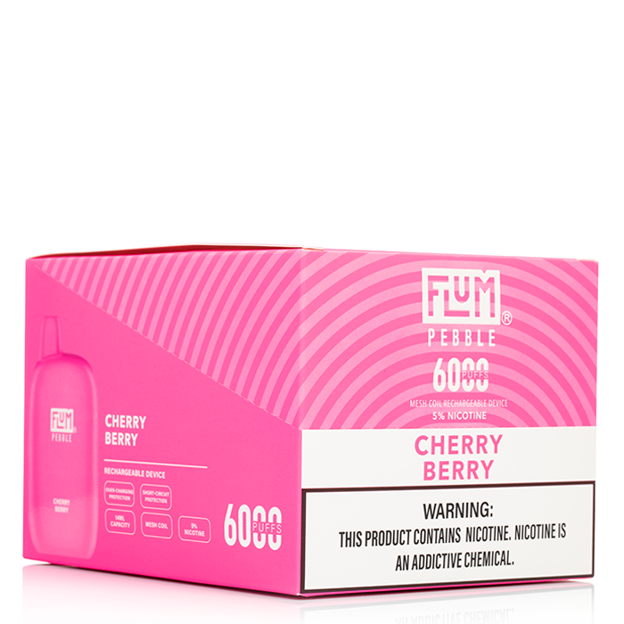 Flum Pebble 6000 Disposables (10-Pack) $149.99