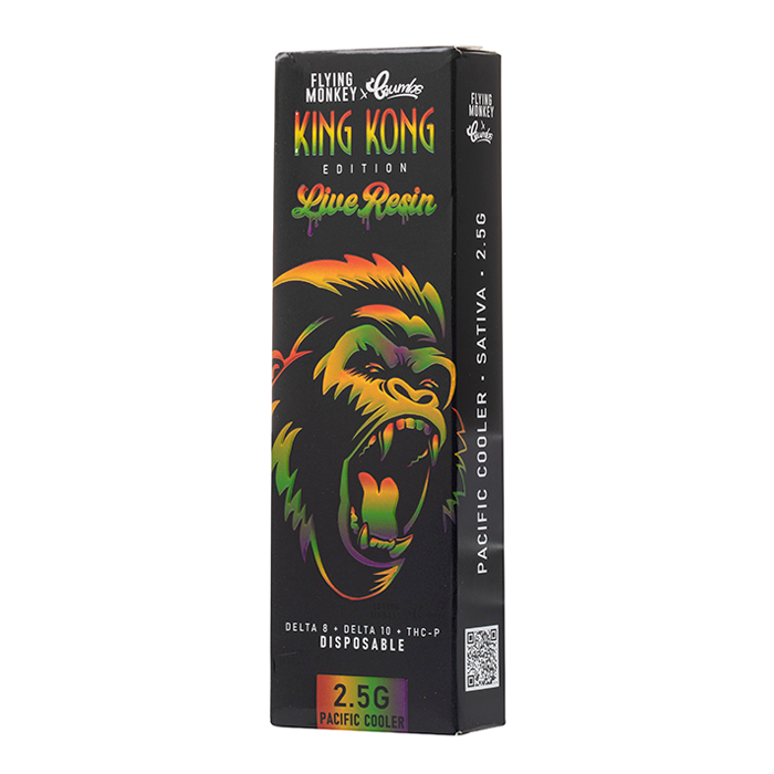Flying Monkey King Kong Live Resin Disposable 2.5G