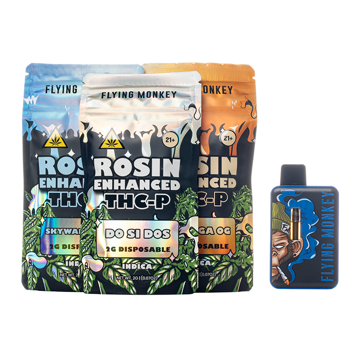 Flying Monkey Rosin Enhanced THCP Disposable 2G