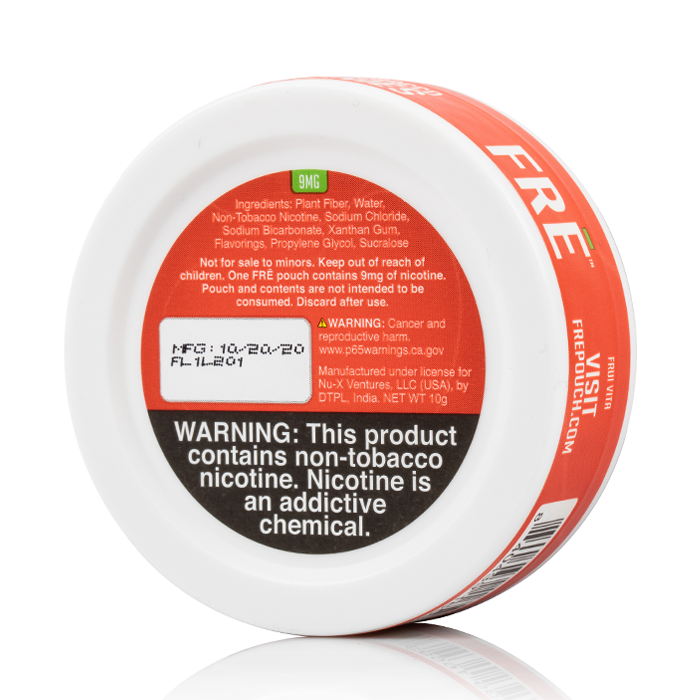 FRĒ Nicotine Pouches