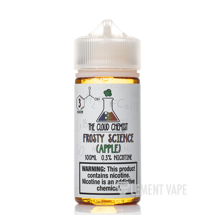 Frosty Science Apple - The Cloud Chemist - 100mL - $13.99 Frosty Science Apple - The Cloud Chemist - 100mL - $13.99