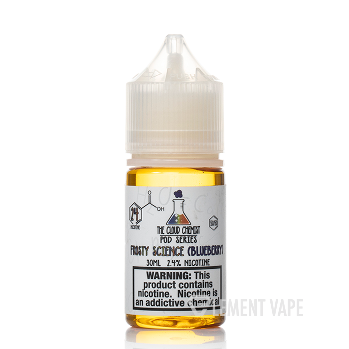 Frosty Science Blueberry - The Cloud Chemist Salts - 30mL $10.99
