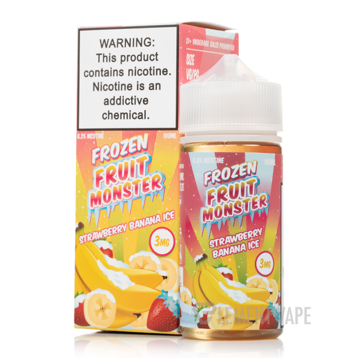 ICE Strawberry Banana - Frozen Fruit Monster - 100mL - $13.99 ICE Strawberry Banana - Frozen Fruit Monster - 100mL - $13.99