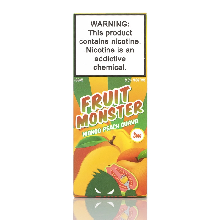 Mango Peach Guava - Fruit Monster - 100mL - $13.99 Mango Peach Guava - Fruit Monster - 100mL - $13.99