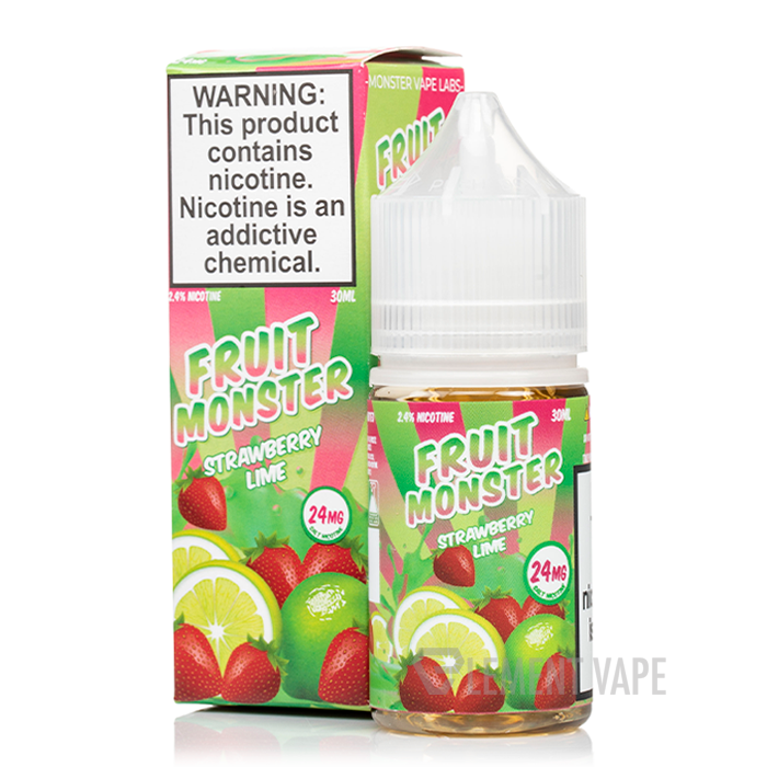 Strawberry Lime - Fruit Monster Salts - 30mL $10.99