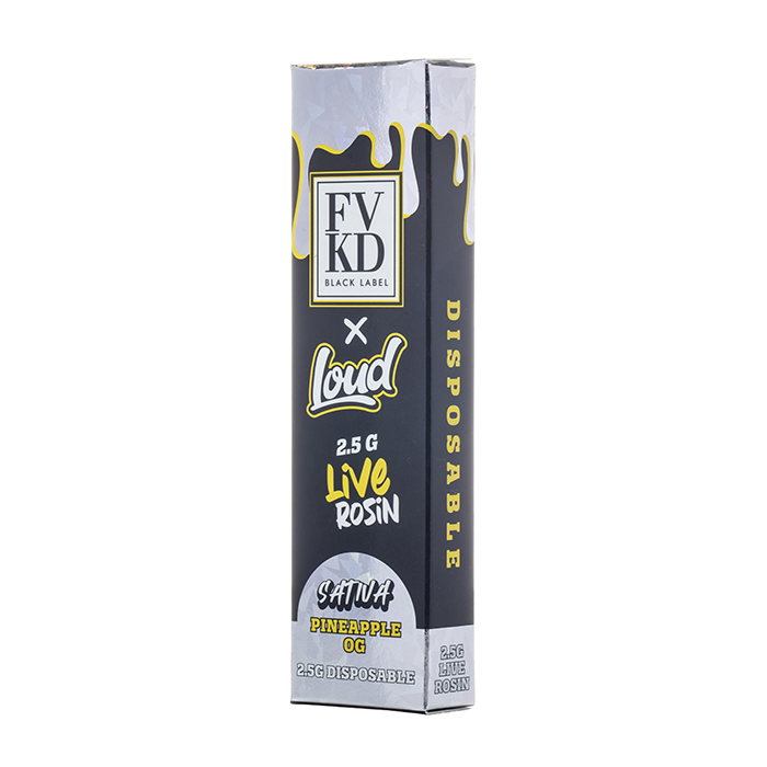FVKD Black Label x Loud Live Rosin Disposable 2.5G - $22.99