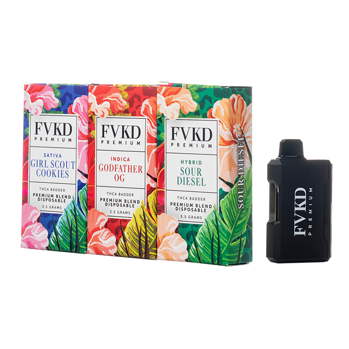 elf bar vape uk FVKD Minis THCA Rosin Disposable 1.5g main image 0