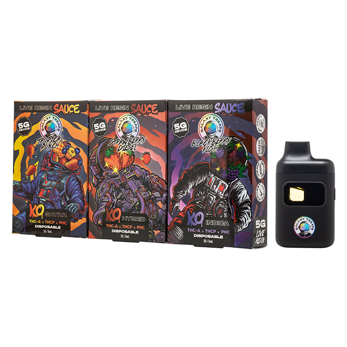 Galaxy Treats KO Live Resin Sauce Disposable 5G
