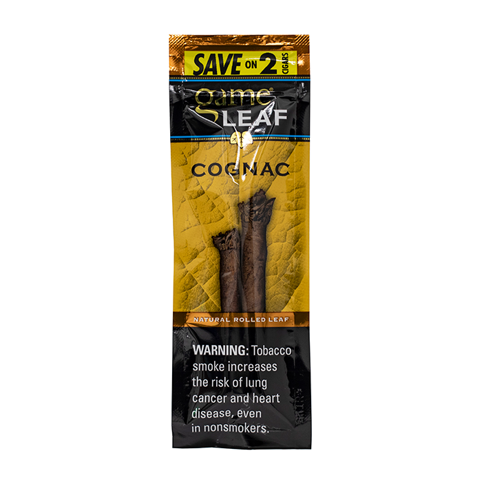Game Leaf Cigarillos - Cognac [FULL BOX]