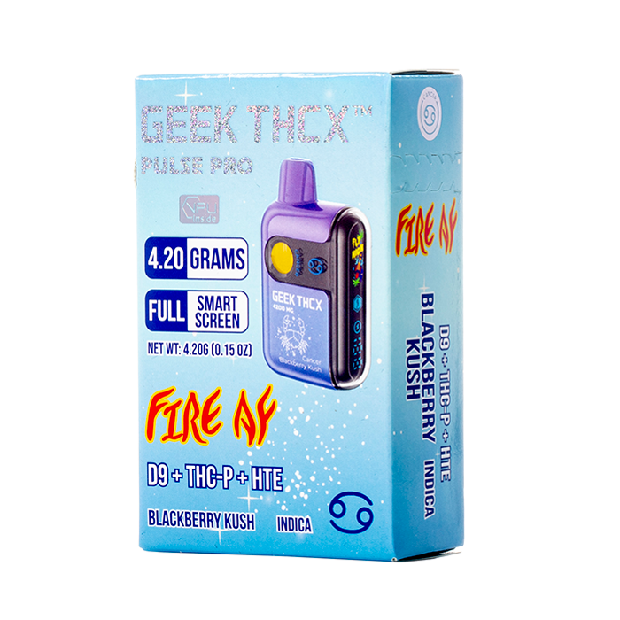 Geek THC-X Pulse Pro Fire AF Disposable 4.20G $19.99