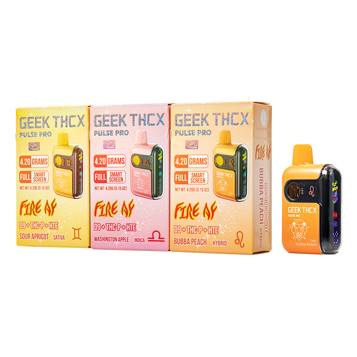 Geek THC-X Pulse Pro Fire AF Disposable 4.20G $19.99
