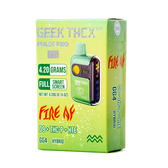 Geek THC-X Pulse Pro Fire AF Disposable 4.20G $19.99