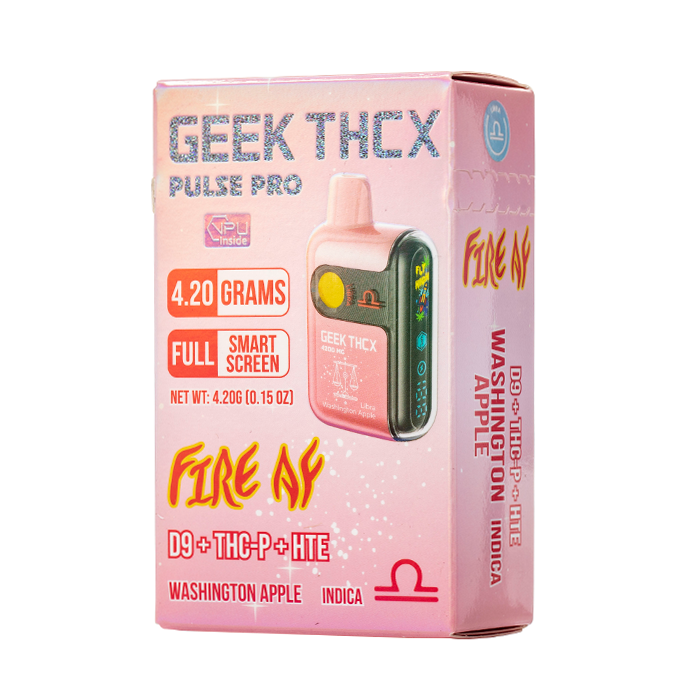 Geek THC-X Pulse Pro Fire AF Disposable 4.20G $19.99