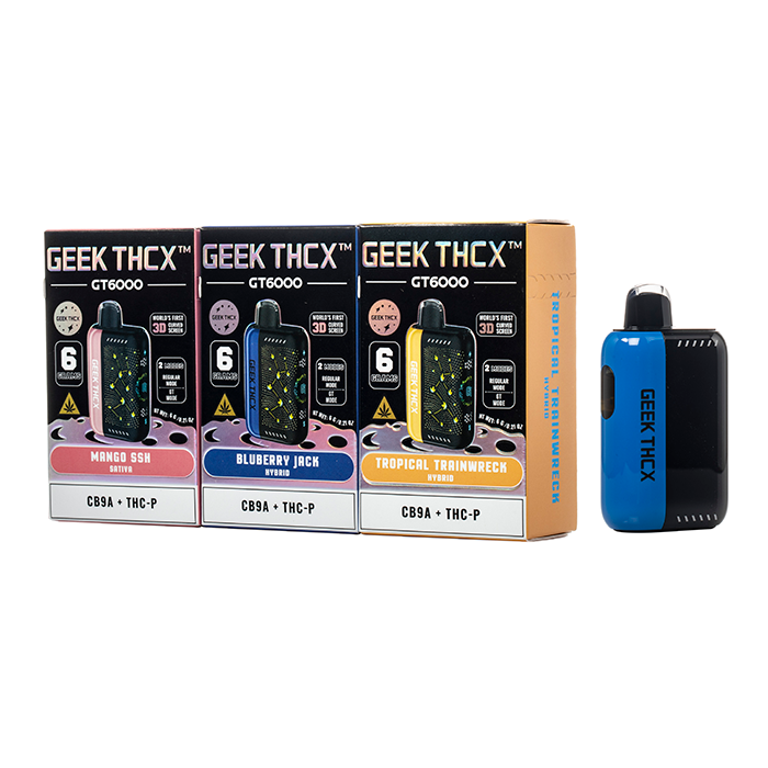 Geek THC-X GT6000 CB9A Disposable 6G $27.99