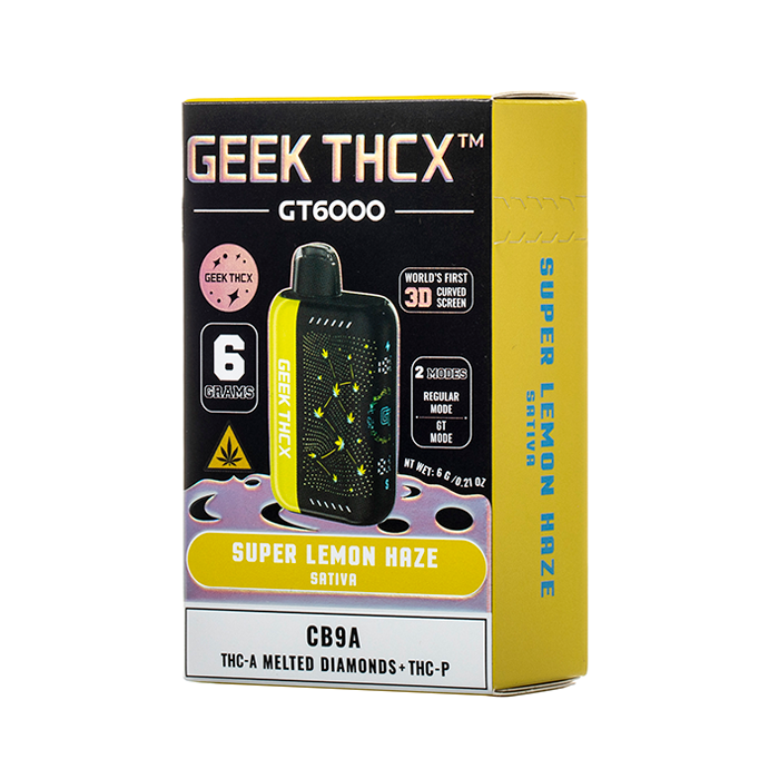 Geek THC-X GT6000 CB9A Disposable 6G $27.99