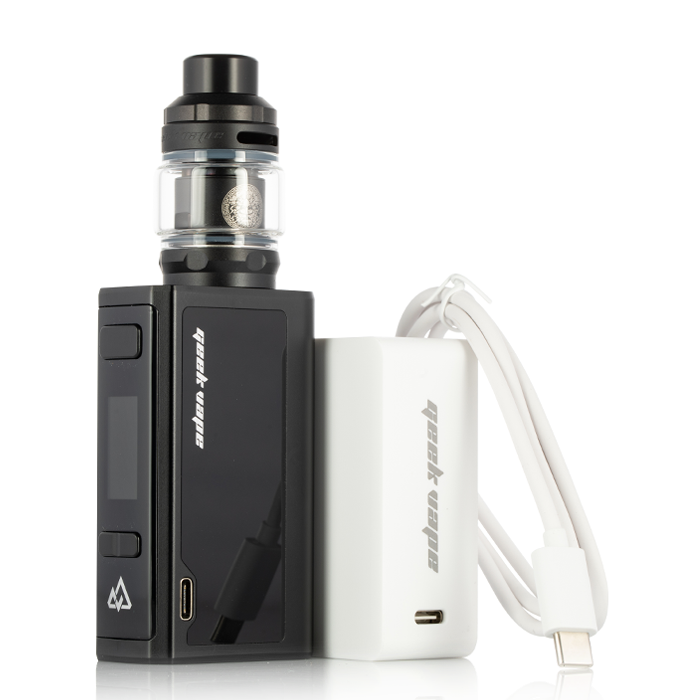 vape mods with fast charging GeekVape Obelisk 120 FC Z 120W TC VW Variable Wattage Box Mod w/ Fast  Charger, 5~120W, 3700mAh