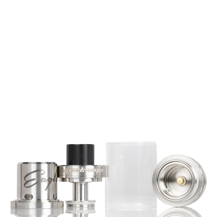 Geek Vape Eagle Tank - Top Airflow | Handbuild Coil (HBC) Structure Geek Vape Eagle Tank - Top Airflow | Handbuild Coil (HBC) Structure
