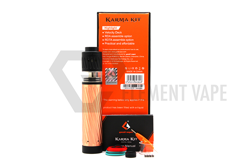 geekvape karma kit Geek Vape Karma!*WARNING* FINGER+DRILL BIT main image 0