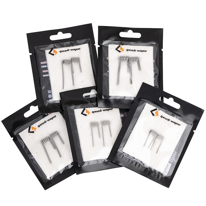 Geek Vape Prebuilt Clapton Coil & Cotton