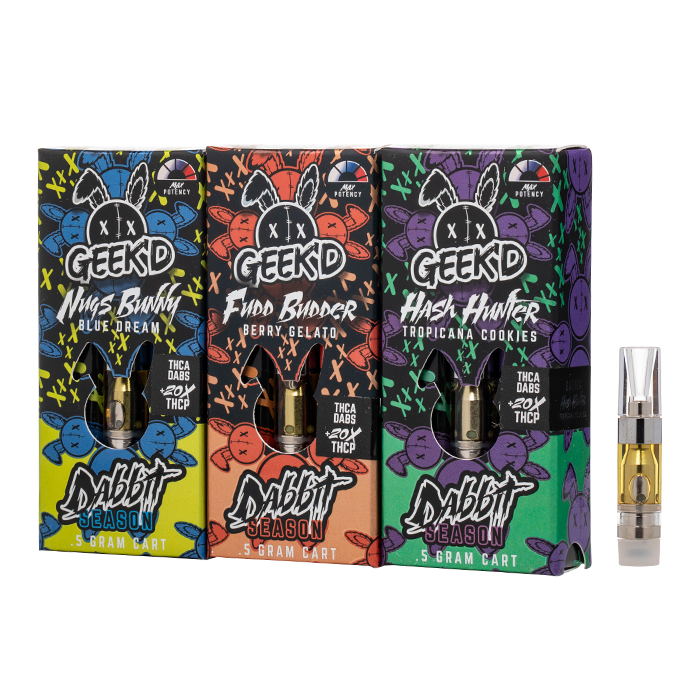 Geekd 20% THC-P Dabbit Season Cartridge 0.5G $9.99