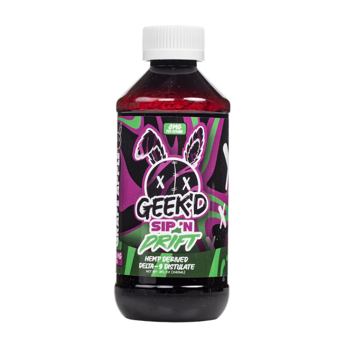 Geekd Delta 9 SipN Drift Distillate Syrup 800mg