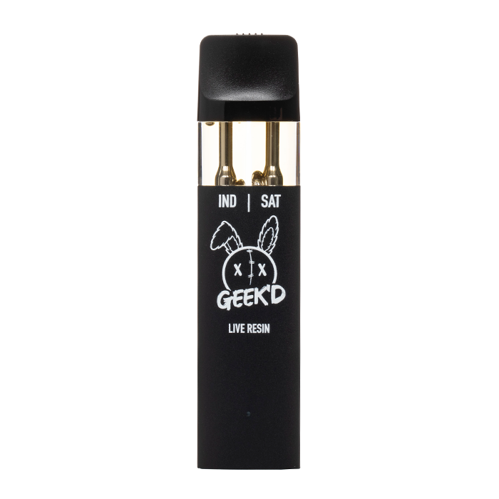 Geek'd Extracts Delta-8 + PHC + THC-P Disposable 2.5G $19.99
