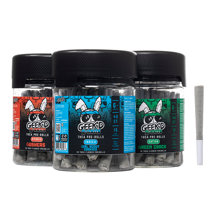 Geekd G-Units THCA Pre Rolls 40G - $72.99