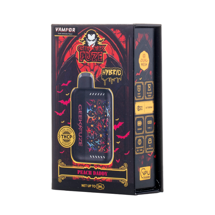 GeekFuze VAMPOR THCP Live Resin Disposable 5G GeekFuze VAMPOR THCP Live Resin Disposable 5G