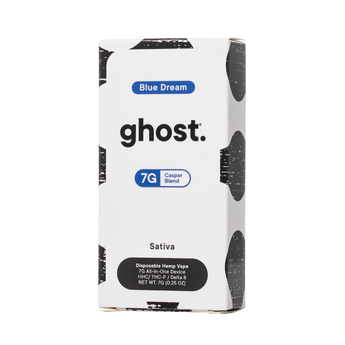 blue spirit smoke & vape Ghost Casper Blend Disposable 7G