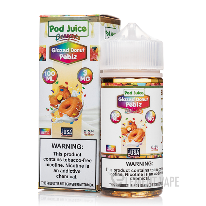 Glazed Donut Peblz - Pod Juice - 100mL - $13.99